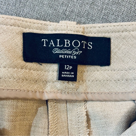 Talbots Signature Beige Women's Trousers - Picture 4 of 7